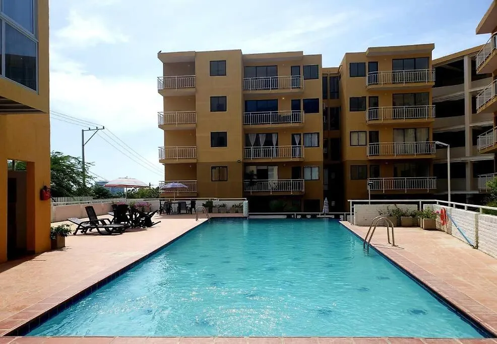 公寓 The Refuge#2 Lovely 2 Br-Apt Pool & Good Vibes 圣玛尔塔
