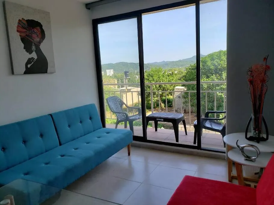 The Refuge#2 Lovely 2 Br-Apt Pool & Good Vibes 圣玛尔塔 公寓